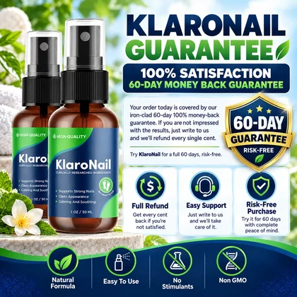 KlaroNail 60-day money-back guarantee